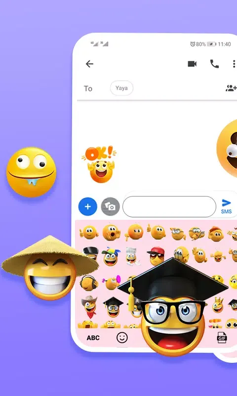 Tangkapan skrin Persian Keyboard App