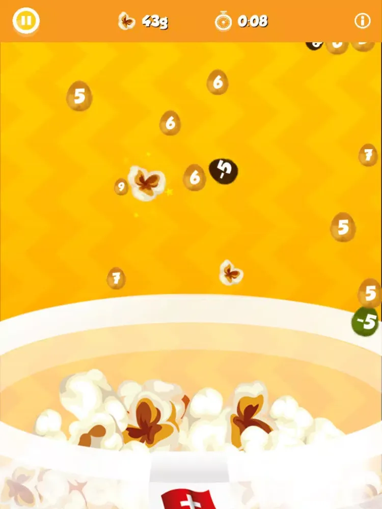 Tangkapan skrin Maya Pop'n'Roll iPad 