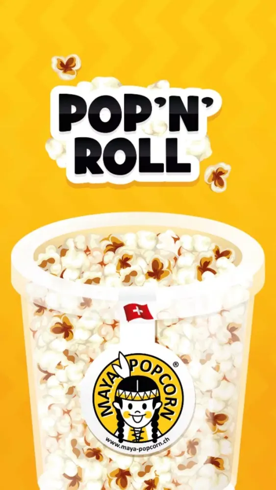 Tangkapan skrin Maya Pop'n'Roll