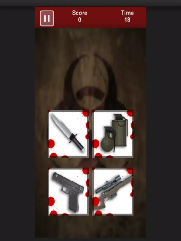 Tangkapan layar Crime Scene Murder Mystery Un-Dead Zombie City Speed Tap Game iPad 
