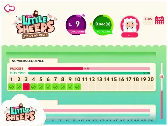 Little Ones - Learn Numbers iPad  स्क्रीनशॉट