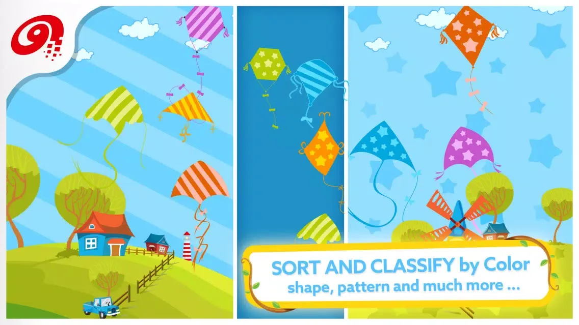 Capturas de pantalla de LittleOnes Toddler Puzzle Shapes 2, Educational Puzzle Games for Babies, Toddlers & Preschool Kids. Sorting Shapes and Colors - Full Version