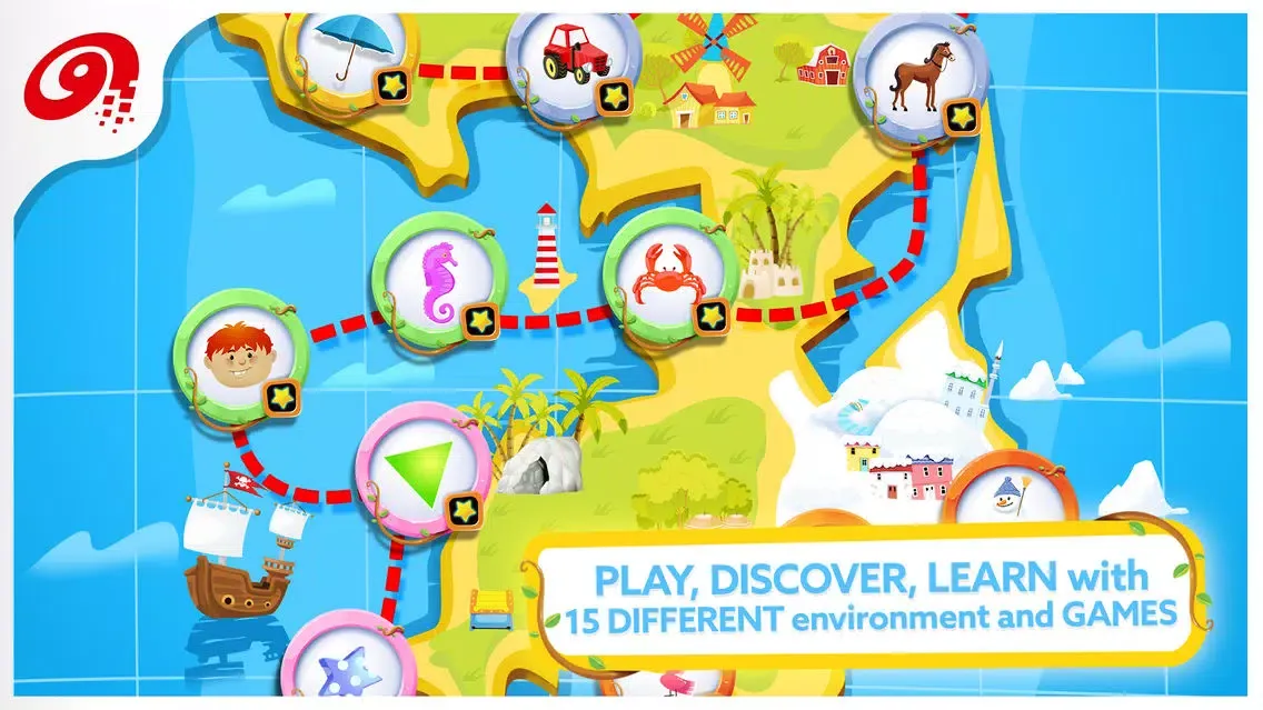 Capturas de pantalla de LittleOnes Toddler Puzzle Shapes 2, Educational Puzzle Games for Babies, Toddlers & Preschool Kids. Sorting Shapes and Colors - Full Version