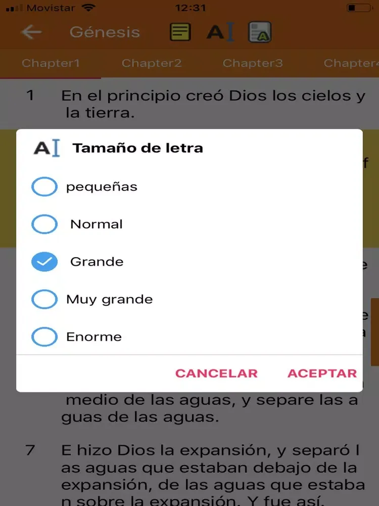 Zrzuty ekranu Santa biblia catolica iPad 