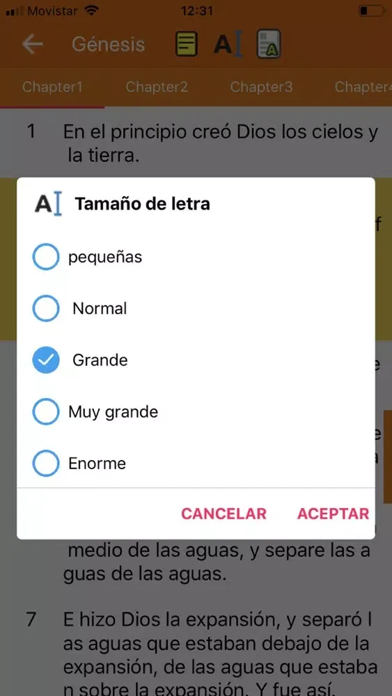 Zrzuty ekranu Santa biblia catolica
