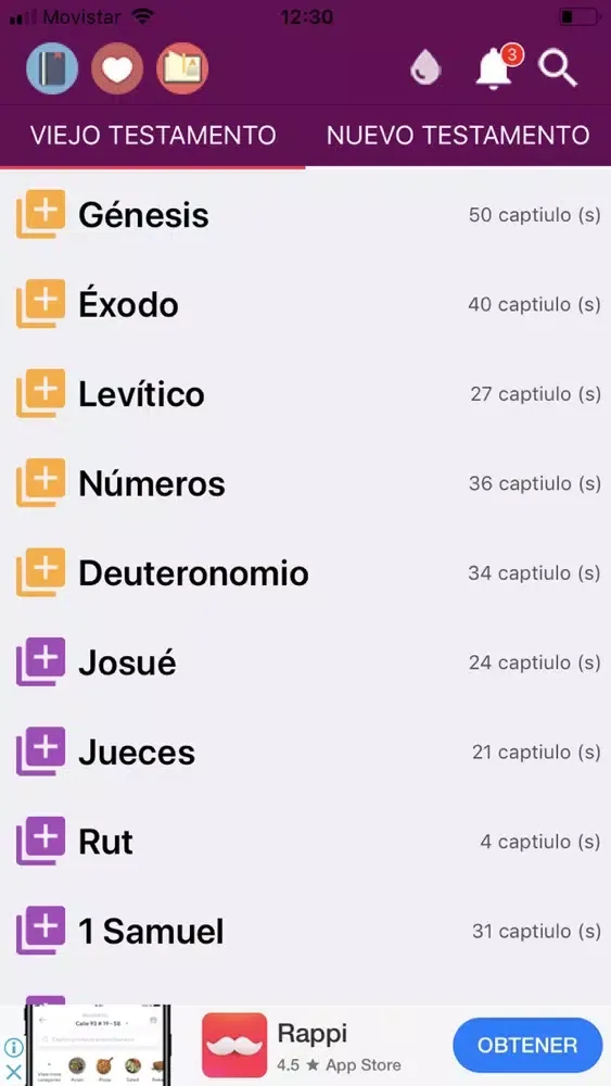 Zrzuty ekranu Santa biblia catolica