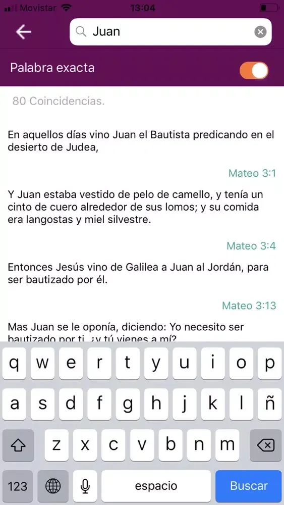 Zrzuty ekranu Santa biblia catolica
