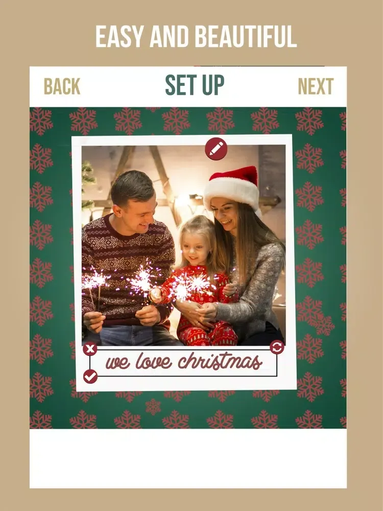 Christmas Frames Collage Maker iPad  스크린샷