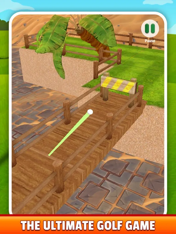 ภาพหน้าจอของ Classic 3D Mini Golf Game iPad 