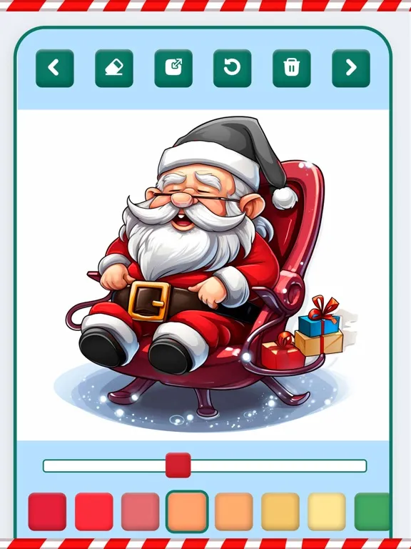 Christmas drawings – colorbook iPad  स्क्रीनशॉट