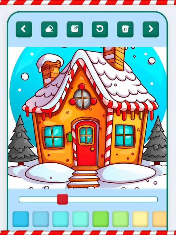 Christmas drawings – colorbook iPad  स्क्रीनशॉट