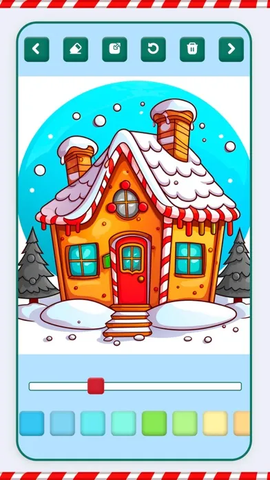 Christmas drawings – colorbook स्क्रीनशॉट