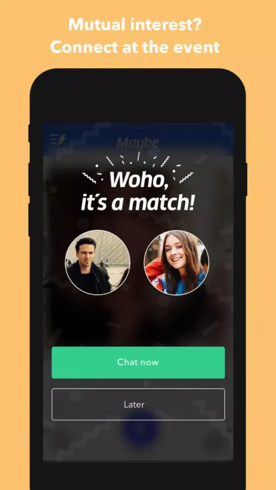 Maybe at - Connect with people at events and places 스크린샷