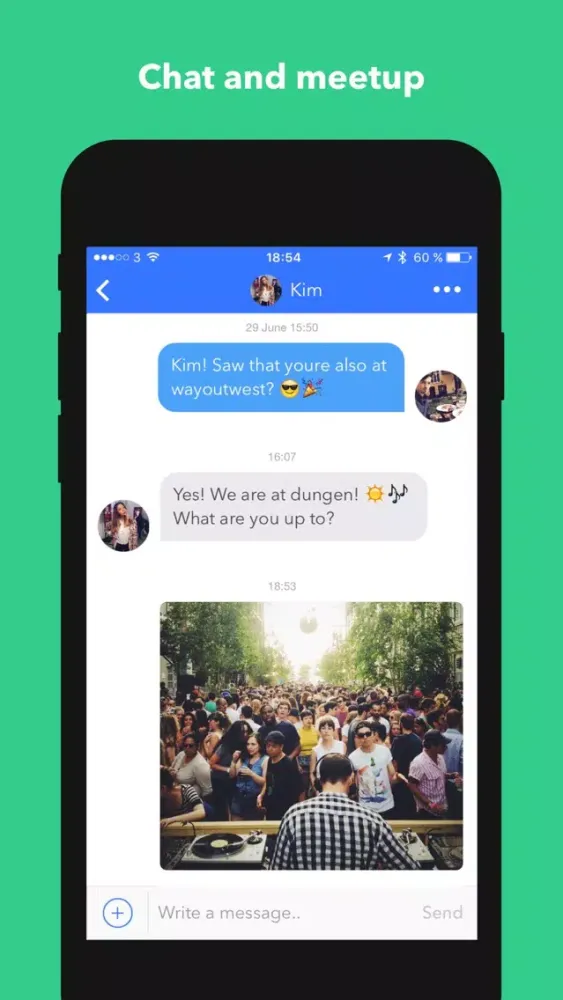 Maybe at - Connect with people at events and places 스크린샷