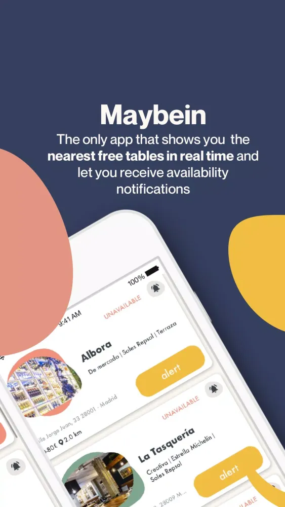 Maybein Restaurants Screenshots