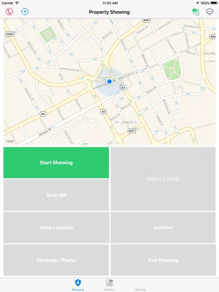 Real Estate Agent Security iPad 應用截圖