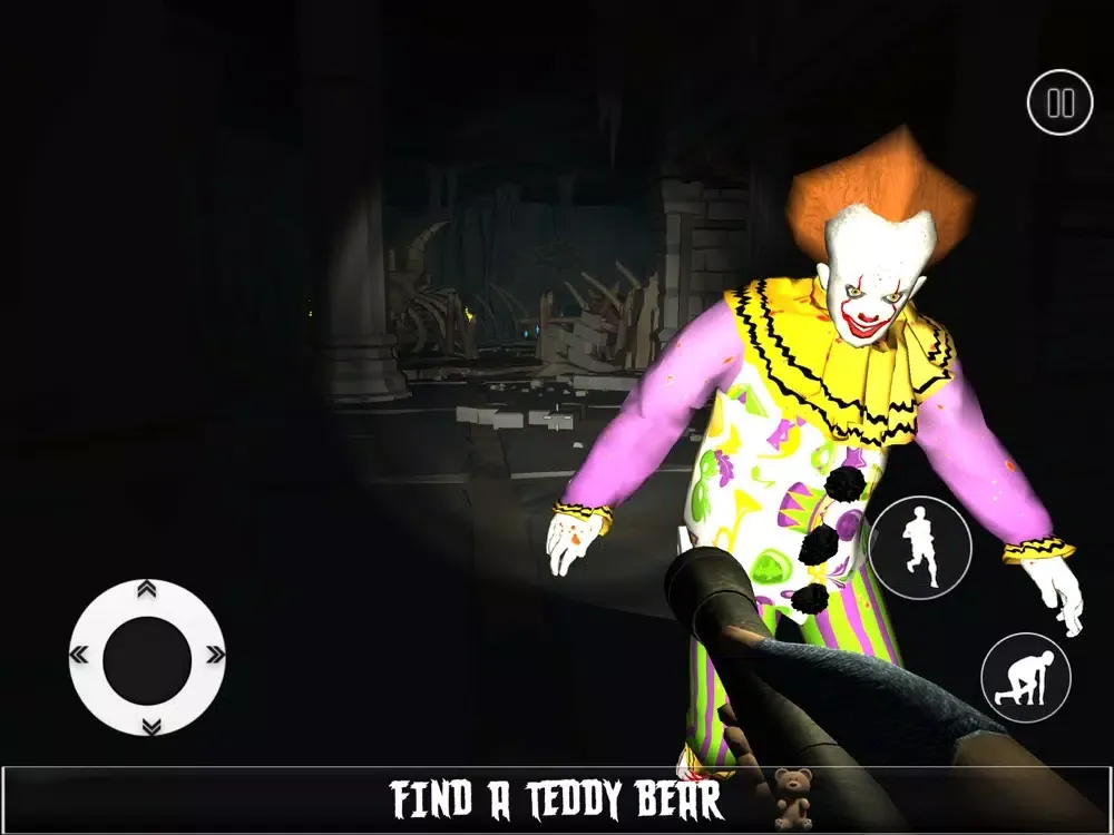 Scary Horror Clown Escape Game iPad  Screenshots