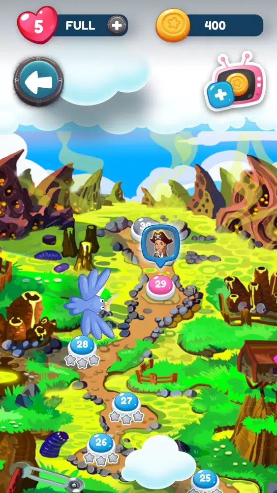 Tangkapan skrin Pirates Match Puzzle Mania