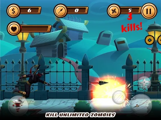 صور Mayhem Ninja: Ninja Vs Zombies iPad 