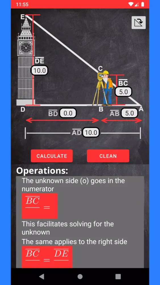 Captures d'écran de Right Triangle Calculator