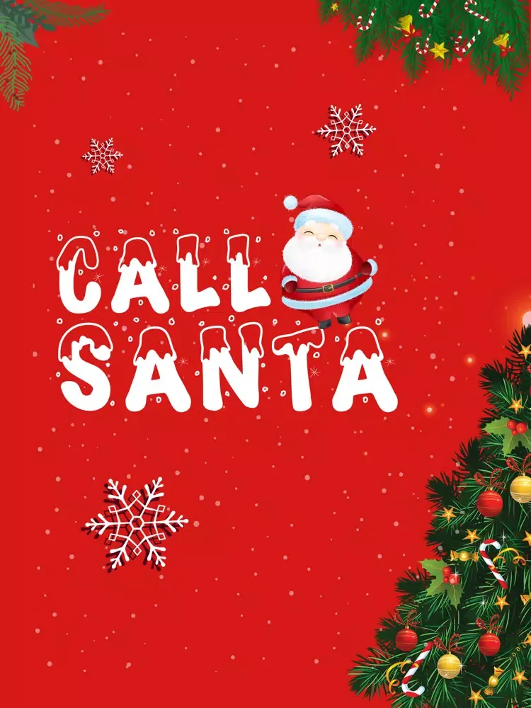 Santa Video Call, Gif and Text iPad  Ekran Görüntüleri