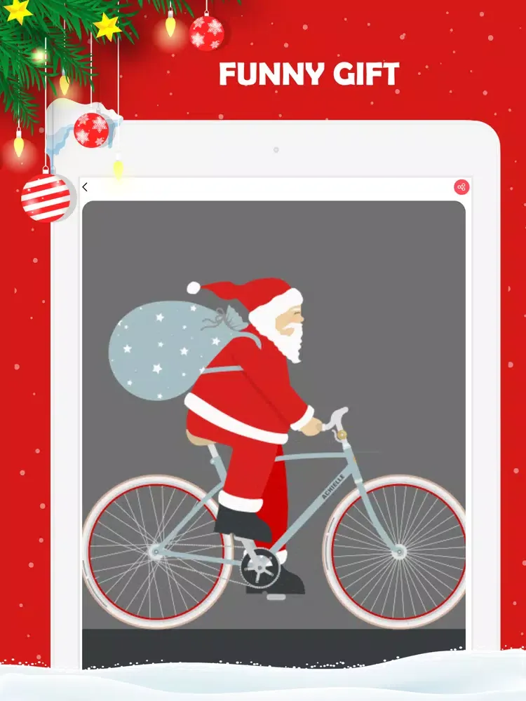 Santa Video Call, Gif and Text iPad  Ekran Görüntüleri