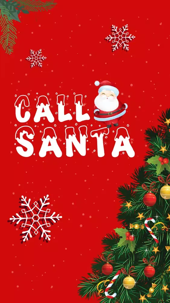 Santa Video Call, Gif and Text Ekran Görüntüleri