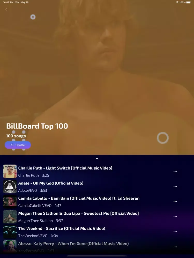 Скриншоты Music & Videos - Music Player iPad 