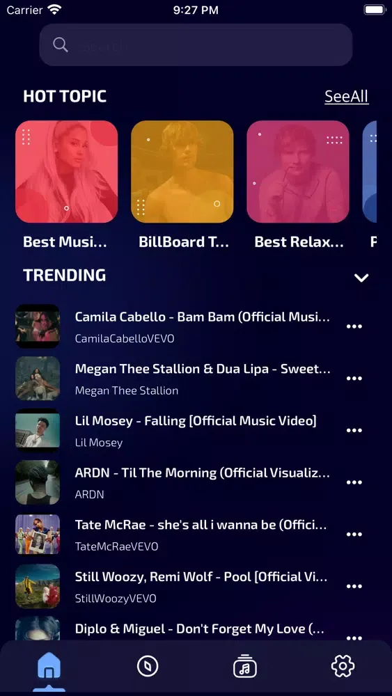 Скриншоты Music & Videos - Music Player