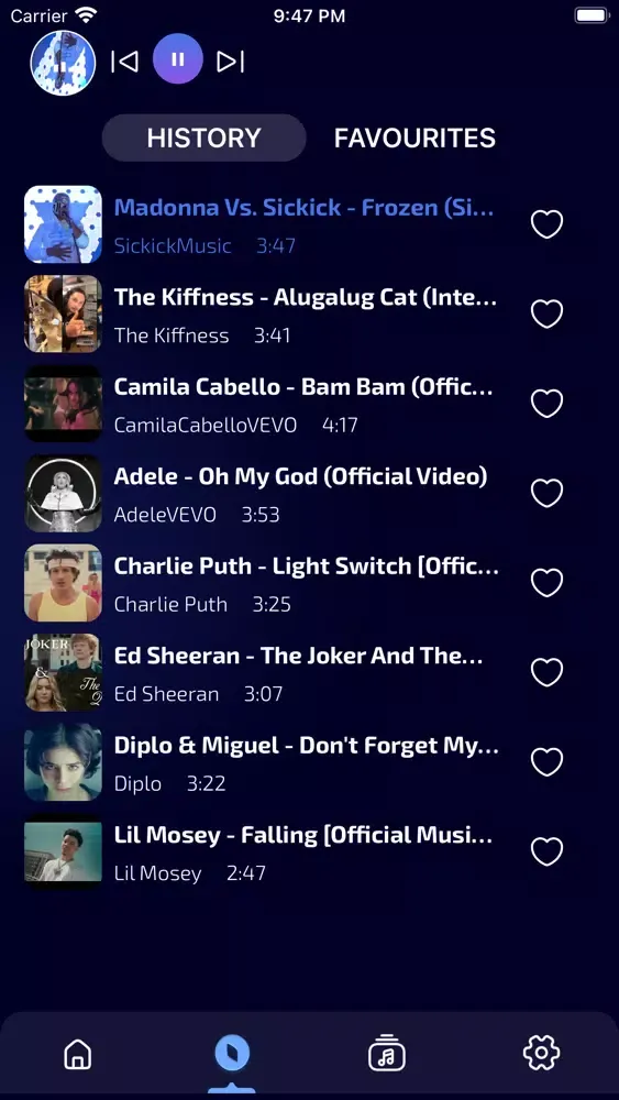Скриншоты Music & Videos - Music Player
