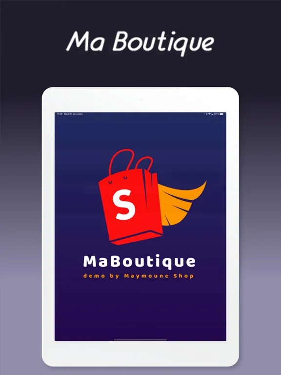 Captures d'écran de Ma Boutique avec Maymoune Apps iPad 