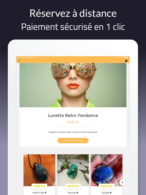 Captures d'écran de Ma Boutique avec Maymoune Apps iPad 