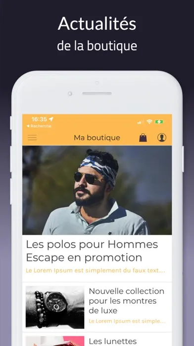 Captures d'écran de Ma Boutique avec Maymoune Apps