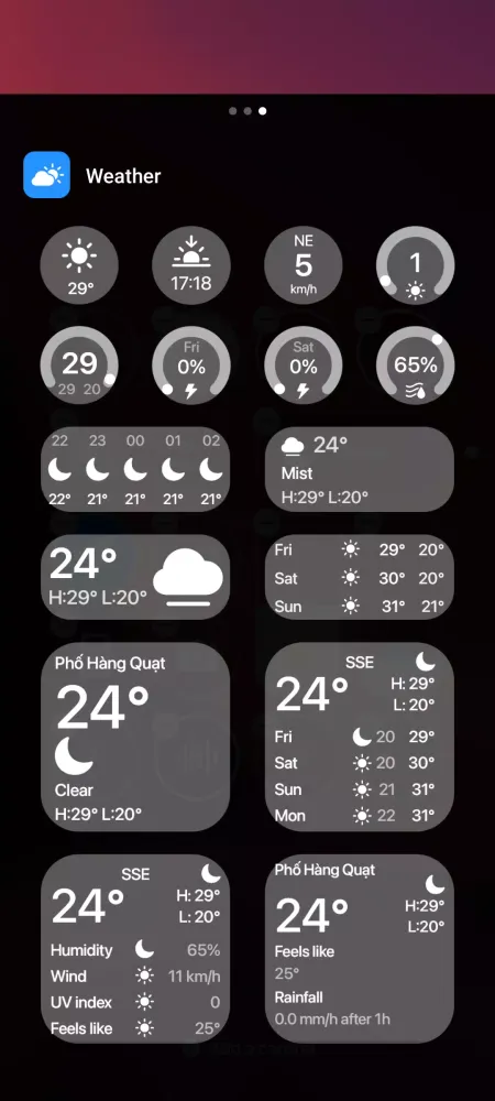 OS Style Control Center Screenshots