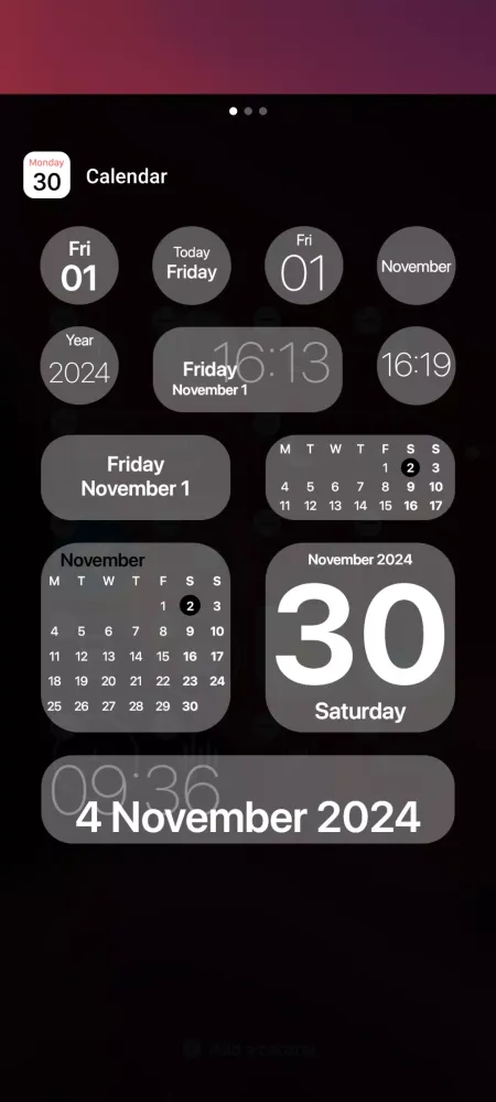 OS Style Control Center Screenshots
