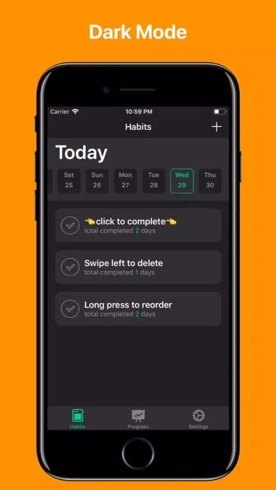 Captures d'écran de Upper - Habit Tracker