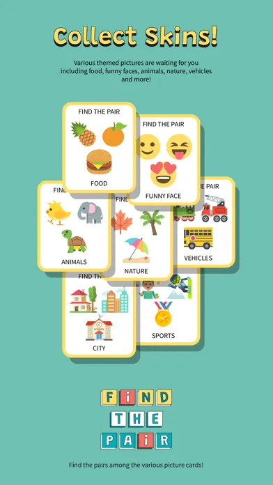Zrzuty ekranu Find the Pair - Focus Game