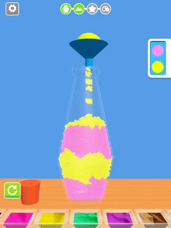 DIY Colorful Bottle Sand Art iPad  স্ক্রিনশট