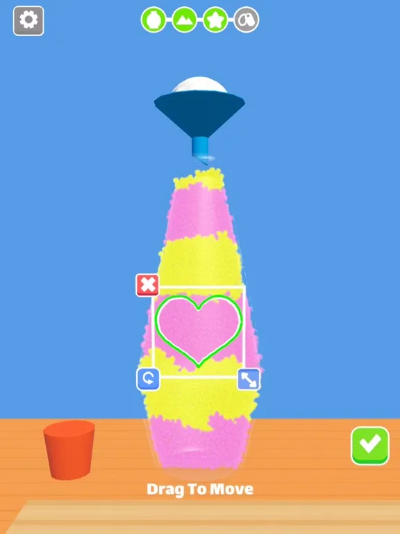 DIY Colorful Bottle Sand Art iPad  স্ক্রিনশট