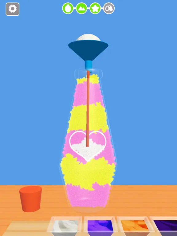DIY Colorful Bottle Sand Art iPad  স্ক্রিনশট