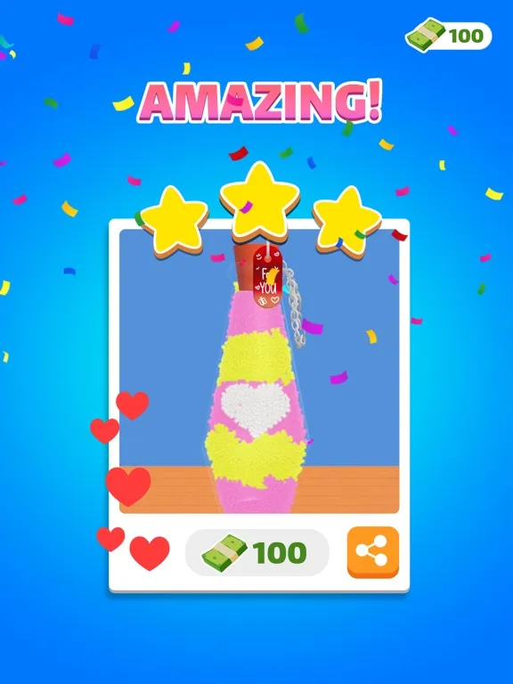 DIY Colorful Bottle Sand Art iPad  স্ক্রিনশট