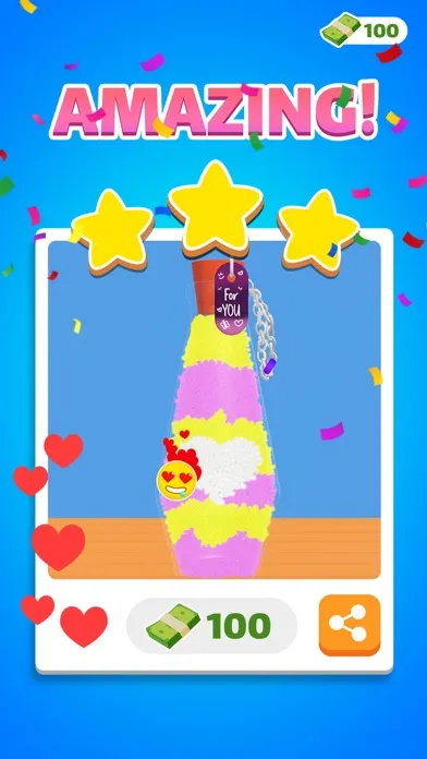 DIY Colorful Bottle Sand Art স্ক্রিনশট