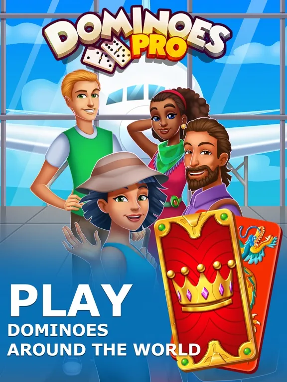 Ảnh chụp màn hình của Dominoes Pro Offline or Online iPad 