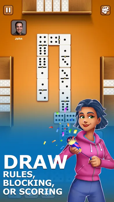 Ảnh chụp màn hình của Dominoes Pro Offline or Online