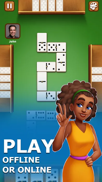 Ảnh chụp màn hình của Dominoes Pro Offline or Online