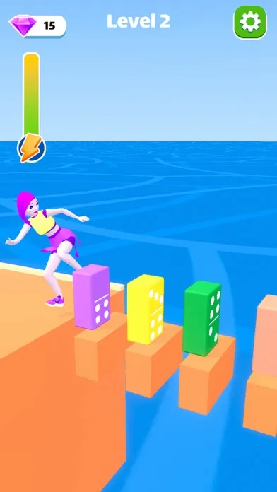 Captures d'écran de Dominoes Run