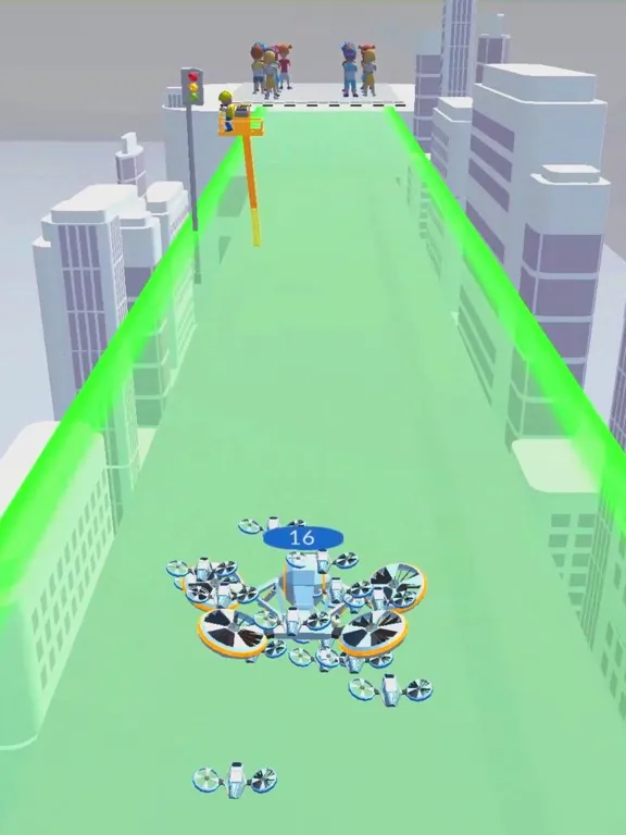 Drone Rush: Art in the Sky iPad 应用截图