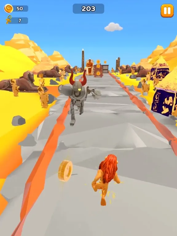 Treasure Run Egypt iPad  Screenshots