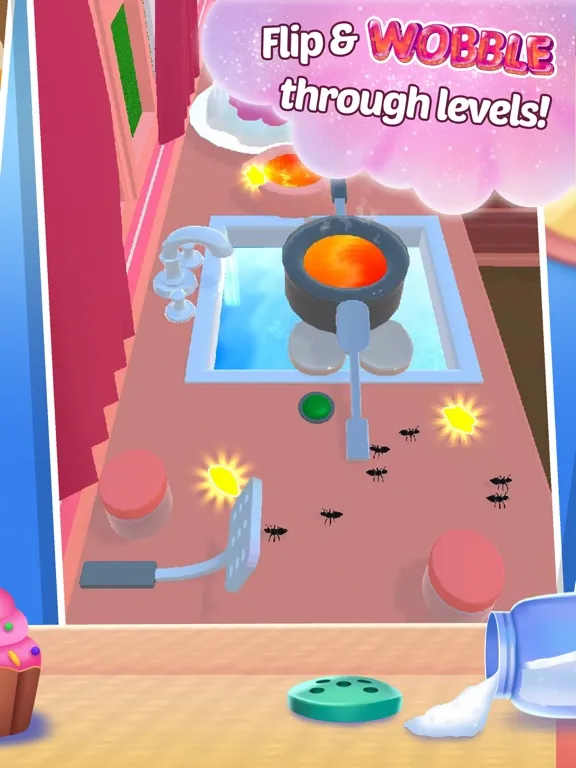 ภาพหน้าจอของ Jelly Adventure Parkour. iPad 