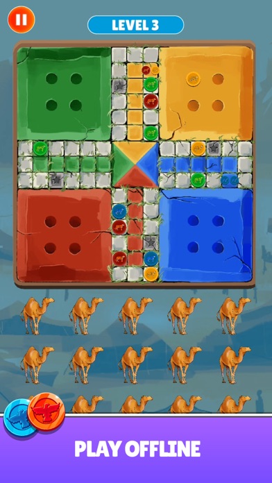 Tangkapan skrin Arabian Puzzle: Ludo Quest